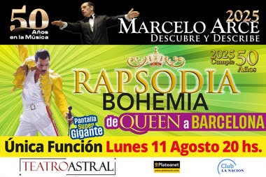 RAPSODIA BOHEMIA - DE QUEEN A BARCELONA