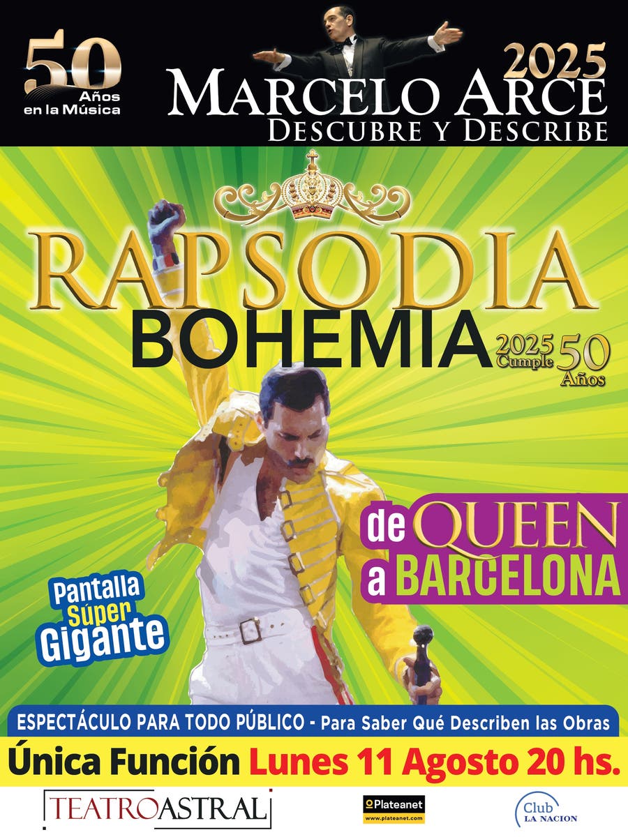 RAPSODIA BOHEMIA - DE QUEEN A BARCELONA