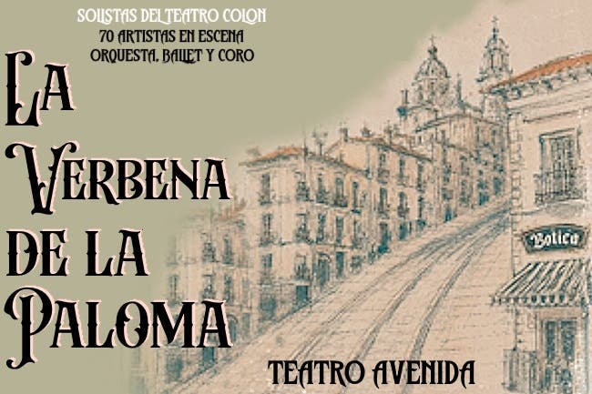 Descuentos en LA VERBENA DE LA PALOMA con Club LA NACION