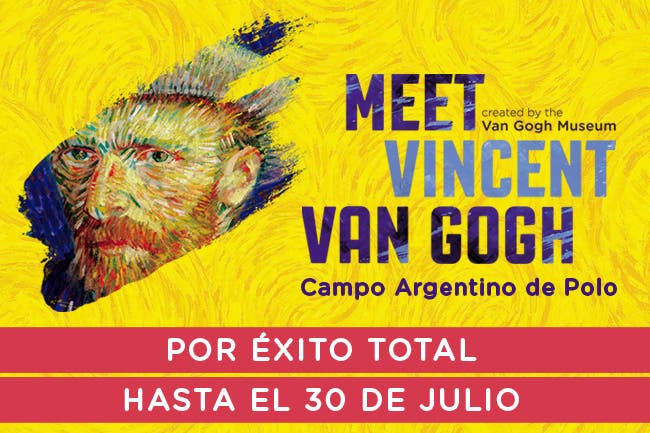 Descuentos en MEET VICENT VAN GOGH con Club LA NACION