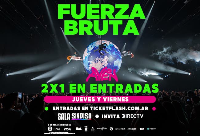 Descuentos en FUERZA BRUTA con Club LA NACION