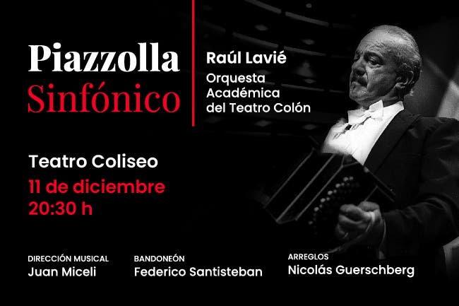 Descuentos en PIAZZOLLA SINFÓNICO con Club LA NACION